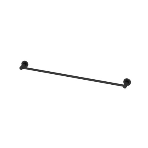 AC202MB.jpg Amoza 800mm Single Towel Rail Matte Black - AC202MB