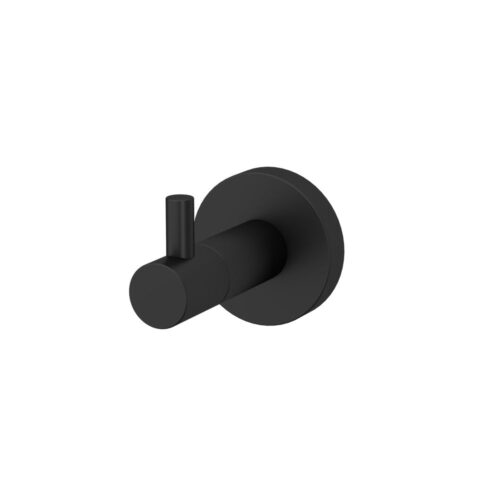 AC206MB.jpg Amoza Robe Hook Matte Black - AC206MB