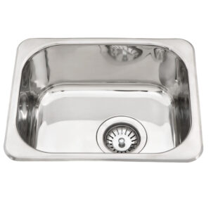 Bad und Küche Traditionell Single Bowl Sink - Stainless Steel - BK3932
