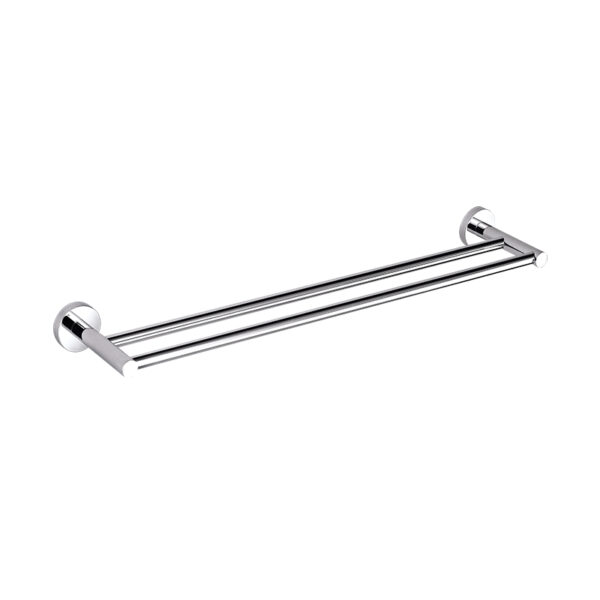 Bad und Küche Rund Double Towel Rail 600mm - BK401-600