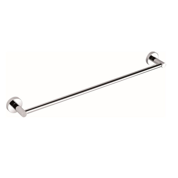 Bad und Küche Rund Single Towel Rail 600mm - BK402-600