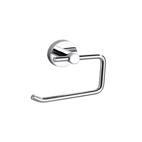 BK406.jpg Bad und Küche Rund Toilet Roll Holder - Chrome - BK406
