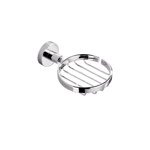 BK424.jpg Bad und Küche Rund Soap Basket - Chrome - BK424