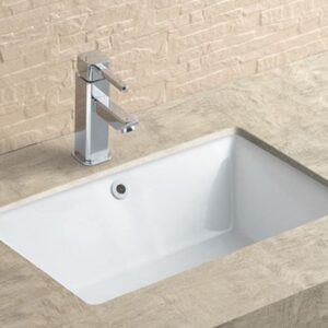 Bad und Küche Basin Under Counter Basin 525X345X180mm - Gloss White - BKB1107
