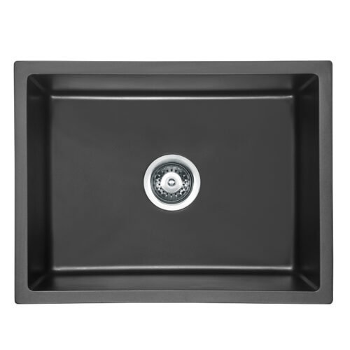 BKGS5945.jpg Bad und Küche Arcko Granite Under/Overmount Granite Sink - Matte Black - BKGS4545