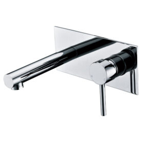 Bad und Küche Rund Wall Basin/Bath Mixer Set - BKM210