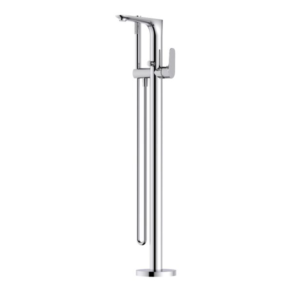 Bad und Küche Berlin Floor Bath Mixer With Hand Shower - BKM926F