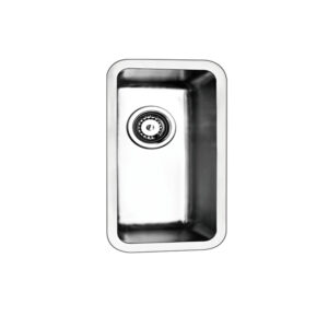 Bad und Küche Traditionell Under/Overmount Single Bowl Sink - Stainless Steel - BKR4424