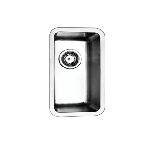 Bad und Küche Traditionell Under/Overmount Single Bowl Sink - Stainless Steel - BKR4424