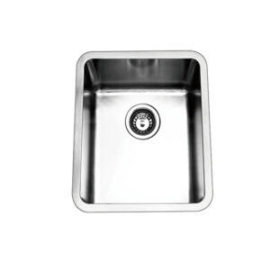 Bad und Küche Traditionell Under/Overmount Single Bowl Sink - Stainless Steel - BKR4438