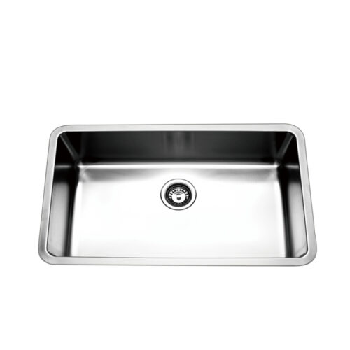 BKR4474.jpg Bad und Küche Traditionell Under/Overmount Single Bowl Sink - Stainless Steel - BKR4474