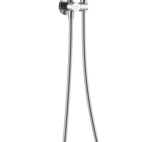 BKS123.png Bad und Küche Cambridge Microphone Hand Shower On Bracket - BKS123