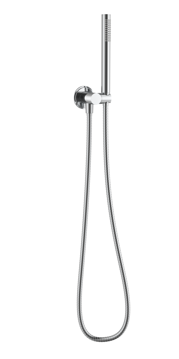 BKS123.png Bad und Küche Cambridge Microphone Hand Shower On Bracket - BKS123