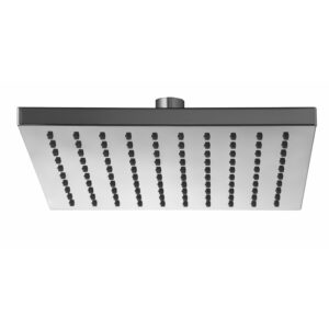 Bad und Küche Eckig Square Abs Shower Head 200mm - Chrome - BKS200P