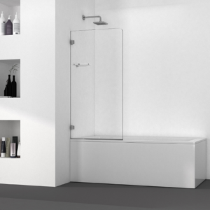 Bad und Küche Screen Bath Screen 700 X 1450mm - Chrome - BKS700B