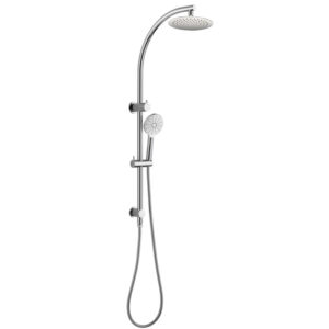 BKSR205.2.jpg Bad und Küche Rund Multifunction Hand Shower With Overhead Rain Shower - BKSR205