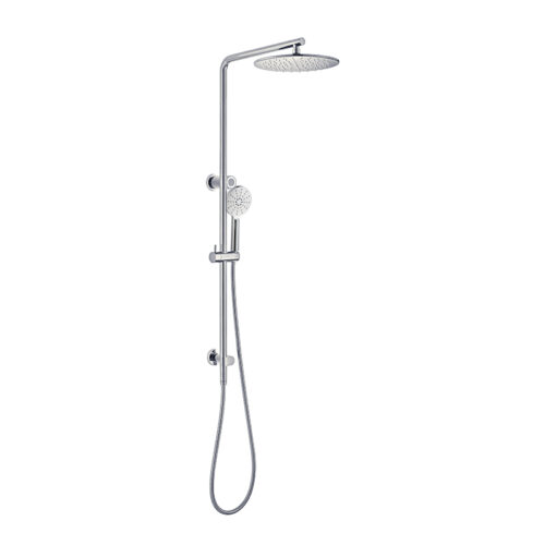 BKSR207.jpg Bad und Küche Rund Multifunction Shower With 250mm Overhead Rain Shower - BKSR207