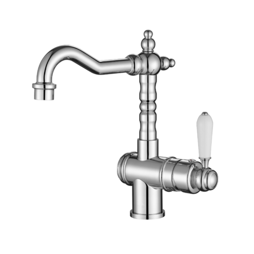 BOR002.png Modern National Bordeaux High-Rise Basin Mixer - Electroplated Chrome - BOR002