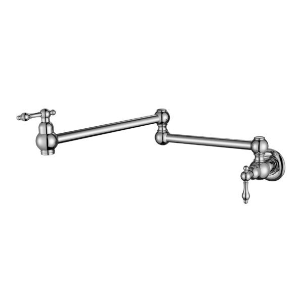 Modern National Bordeaux Kitchen Pot Filler - Electroplated Matt Black - BOR020BK