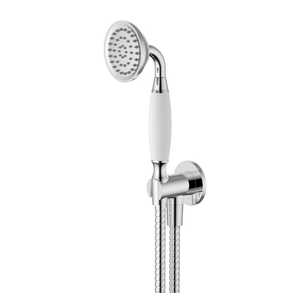 Modern National Bordeaux Handshower On Bracket - Electroplated Chrome - BOR081