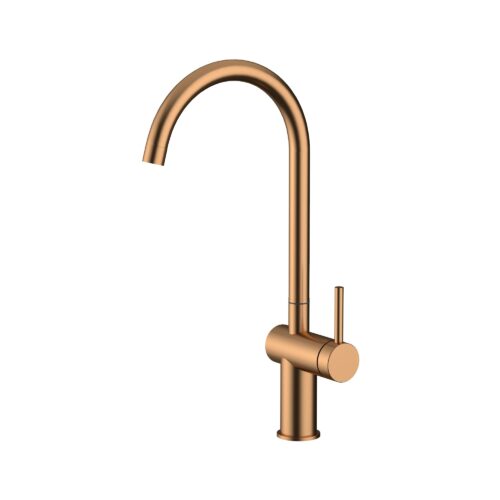 MX2872BC.jpg Amoza Gooseneck Sink Mixer - Brushed Copper - MX2872BC