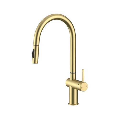 MX2873BG.jpg Amoza Pull Out Sink Mixer - Brushed Gold - MX2873BG