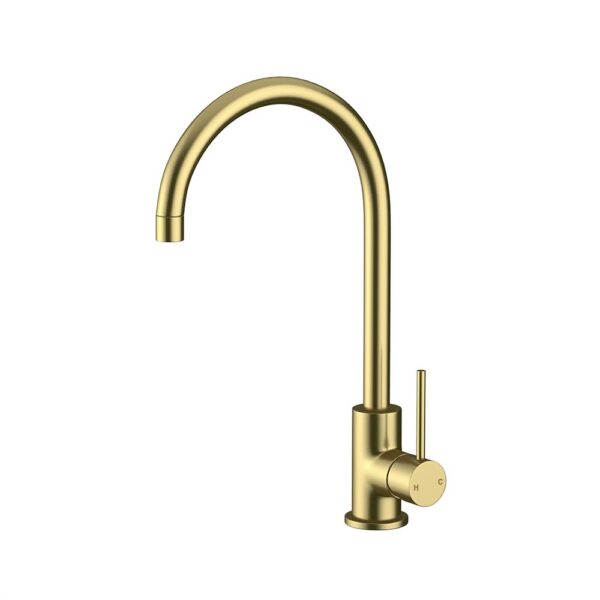 Amoza Progo Sink Mixer - Brushed Gold - MX2874BG