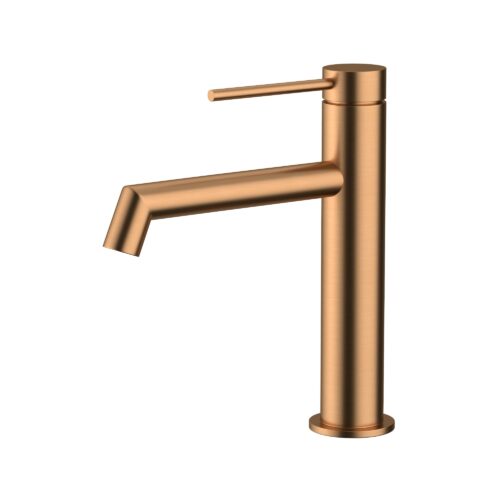 MX6105BC.jpg Amoza Right Angle Basin Mixer - Brushed Copper - MX6105BC