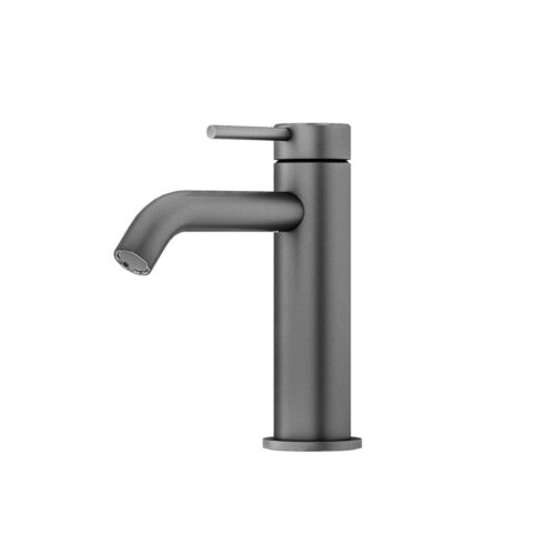 MX8675GM.jpg Amoza Curved Basin Mixer - Gun Metal - MX8675GM