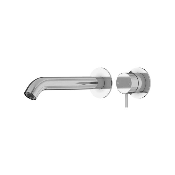 Amoza Wall Mounted Basin/Bath Mixer - Chrome - MX8676CP