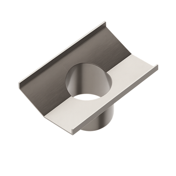 Nero Floor Grate V Channel 50mm Outlet Only - NR002DN