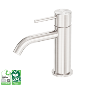 Nero Zen SS316L Basin Mixer Brushed Nickel - NR162201BN
