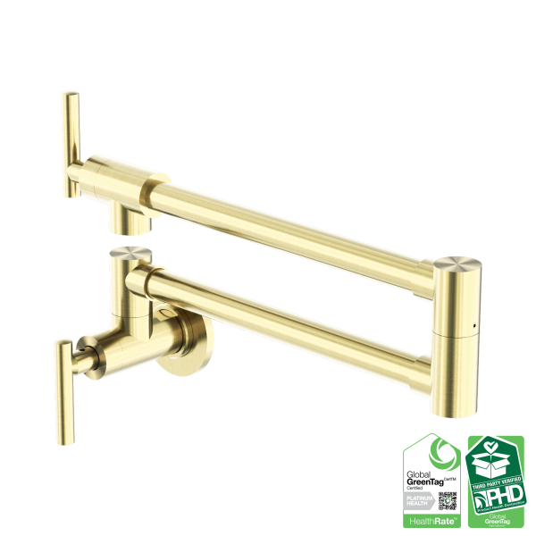 Nero Zen 316L Stainless Steel Pot Filler Brushed Gold - NR162203BG
