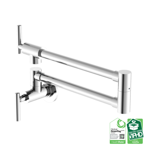 NR162203CH-Zen-316L-Stainless-Steel-Pot-Filler-Chrome-Thumb.png Nero Zen 316L Stainless Steel Pot Filler Chrome - NR162203CH