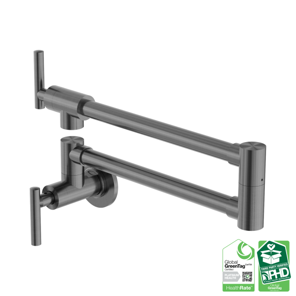 Nero Zen 316L Stainless Steel Pot Filler Graphite - NR162203GR