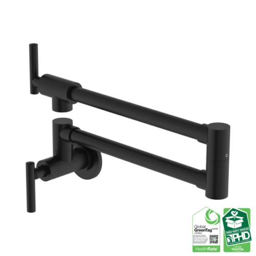 NR162203PB-Zen-316L-Stainless-Steel-Pot-Filler-PVD-Black-Thumb.png Nero Zen 316L Stainless Steel Pot Filler PVD Black - NR162203PB