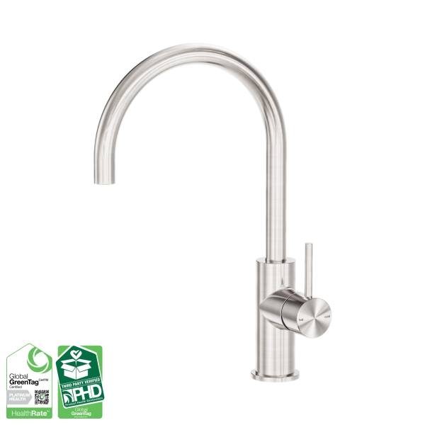 Nero Zen SS316L Kitchen Mixer Brushed Nickel - NR162207BN