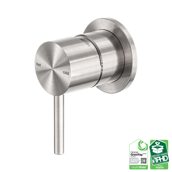 Nero Zen SS316L Shower Mixer Brushed Nickel - NR162211BN
