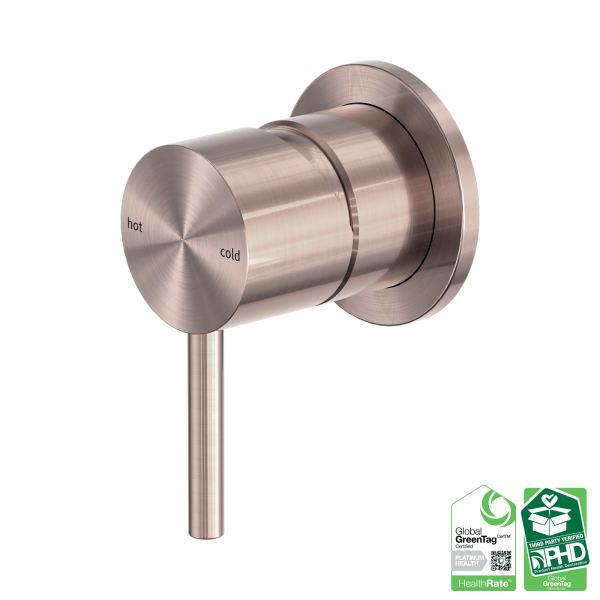 Nero Zen SS316L Shower Mixer Brushed Bronze - NR162211BZ
