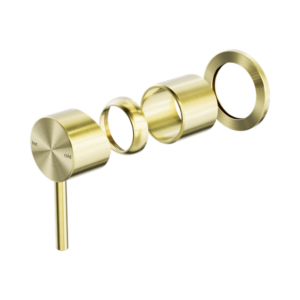 Nero Zen SS316L Shower Mixer Trim Kits Only Brushed Gold - NR162211tBG