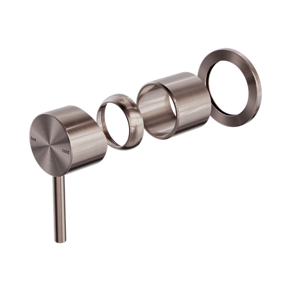 Nero Zen SS316L Shower Mixer Trim Kits Only Brushed Bronze - NR162211tBZ