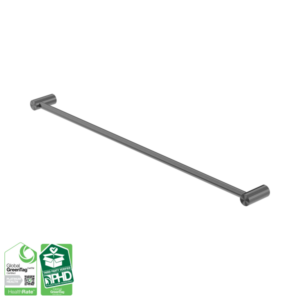 Nero Zen SS316L Single Towel Rail 800mm Graphite - NR1630GR