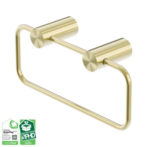NR1680BG-Zen-SS316L-Hand-Towel-Ring-Brushed-Gold-Thumb.png Nero Zen SS316L Hand Towel Ring Brushed Gold - NR1680BG
