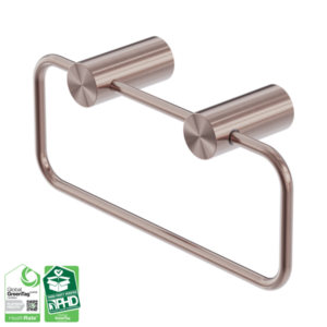 Nero Zen SS316L Hand Towel Ring Brushed Bronze - NR1680BZ