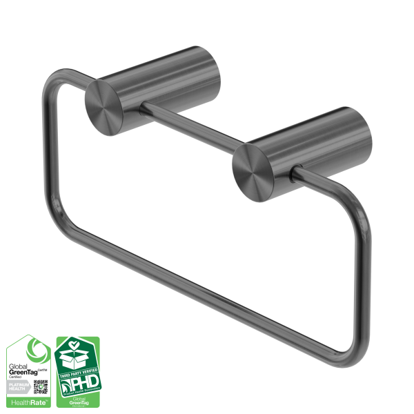 Nero Zen SS316L Hand Towel Ring Graphite - NR1680GR
