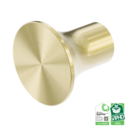 NR1682BG-Zen-SS316L-Robe-Hook-Brushed-Gold-Thumb.png Nero Zen SS316L Robe Hook Brushed Gold - NR1682BG