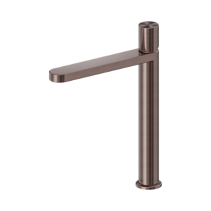 Nero Pure SS316L Tall Basin Mixer Brushed Bronze - NR172201aBZ