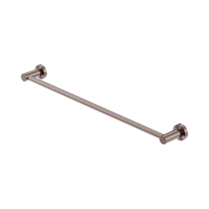 Nero Mecca Single Towel Rail 600mm Brushed Bronze - NR1924BZ