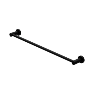 Nero Mecca Single Towel Rail 600mm Matte Black - NR1924MB