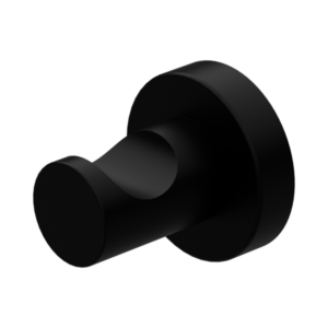 Nero Mecca Robe Hook Matte Black - NR1982MB